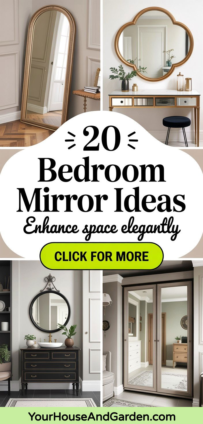 20 Bedroom Mirror Ideas Enhance Space and Style Elegantly