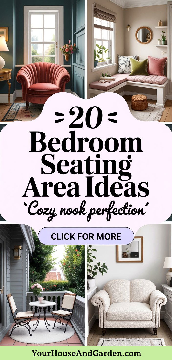 20 Bedroom Seating Area Ideas Cozy Corners and Charming Nooks
