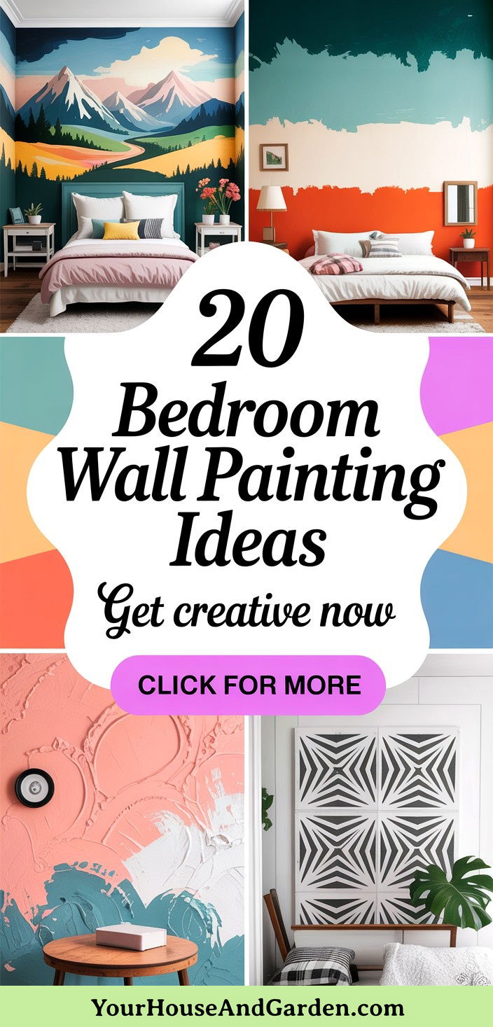 20 Bedroom Wall Painting Ideas Creative Inspirations