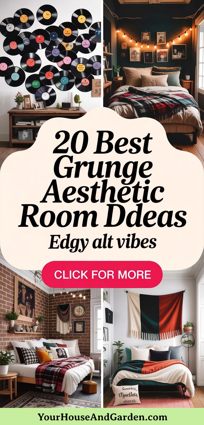 20 Best Grunge Aesthetic Room Decor Ideas for Your Space - 20 Best Grunge Aesthetic Room Decor Ideas for Your Space