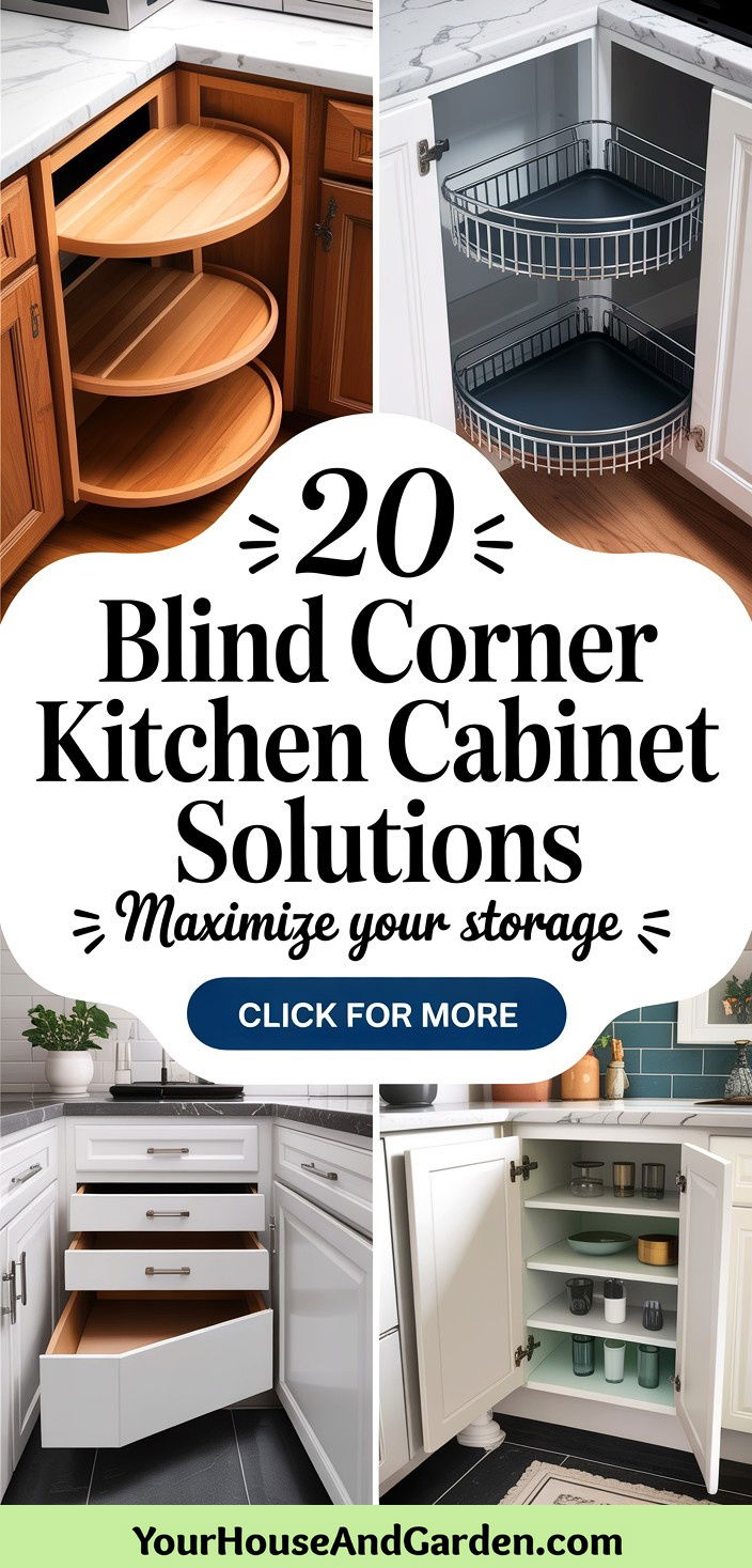 20 Blind Corner Kitchen Cabinet Solutions for Your Home - 20 Blind Corner Kitchen Cabinet Solutions for Your Home
