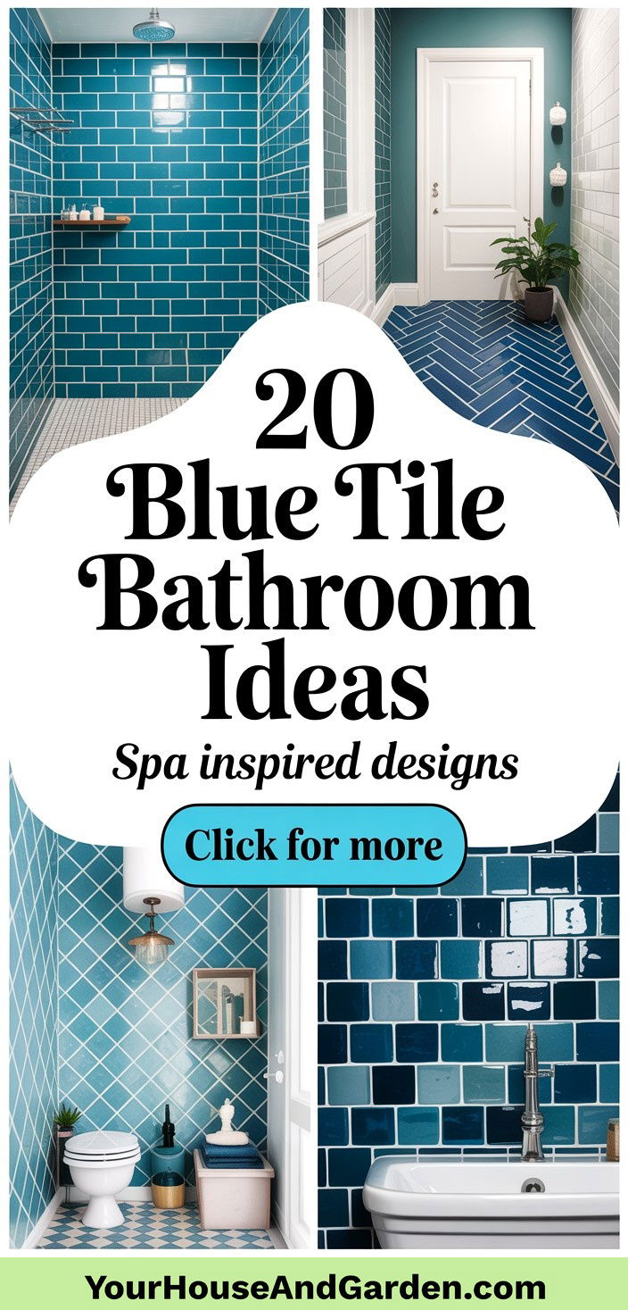 20 Blue Tile Bathroom Ideas Serene and Spa-Inspired Designs