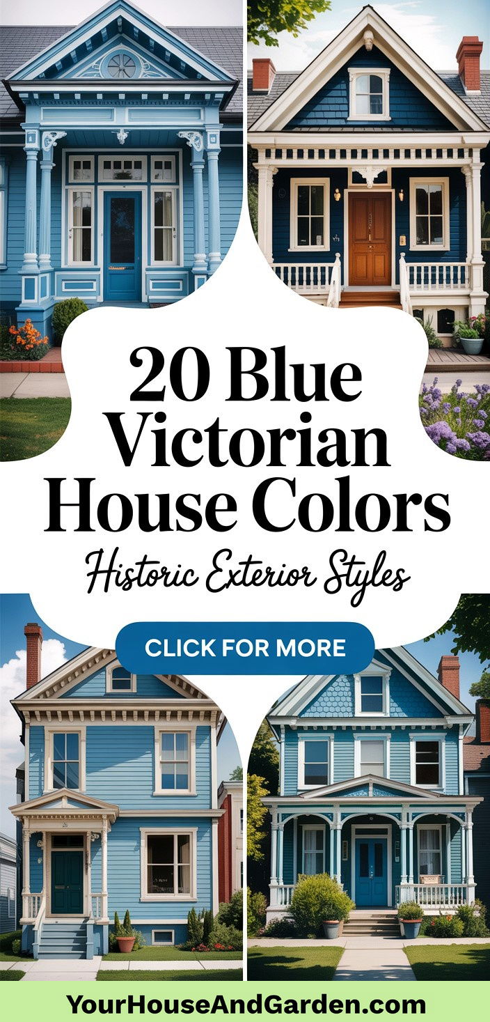 20 Blue Victorian House Colors Historic Exterior Inspirations