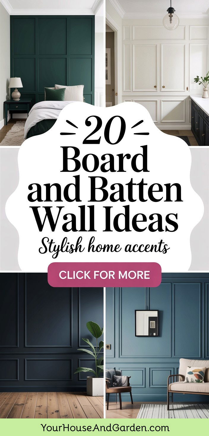 20 Board and Batten Wall Ideas for Stylish Home Accents - 20 Board and Batten Wall Ideas for Stylish Home Accents