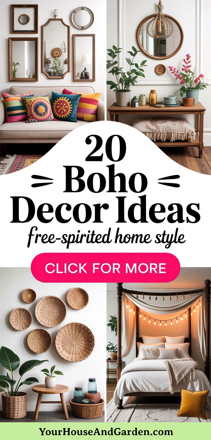 20 Boho Decor Ideas Transform Your Space with Free-Spirited Style