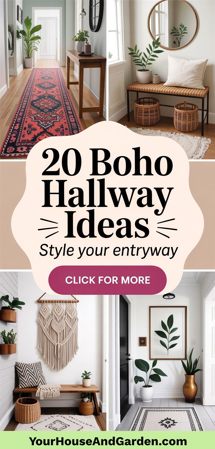 20 Boho Hallway Ideas Transform Your Entryway with Style