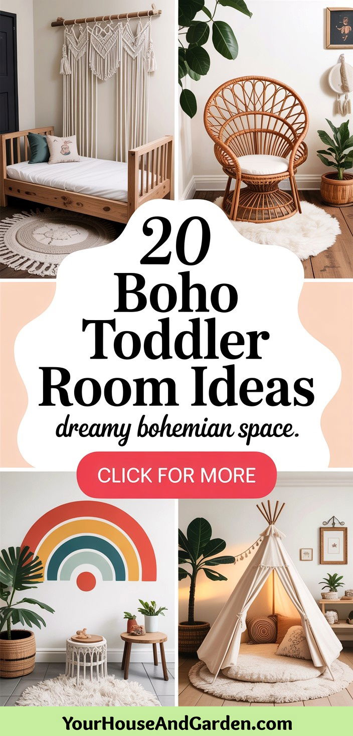 20 Boho Toddler Room Ideas Create a Dreamy Bohemian Space