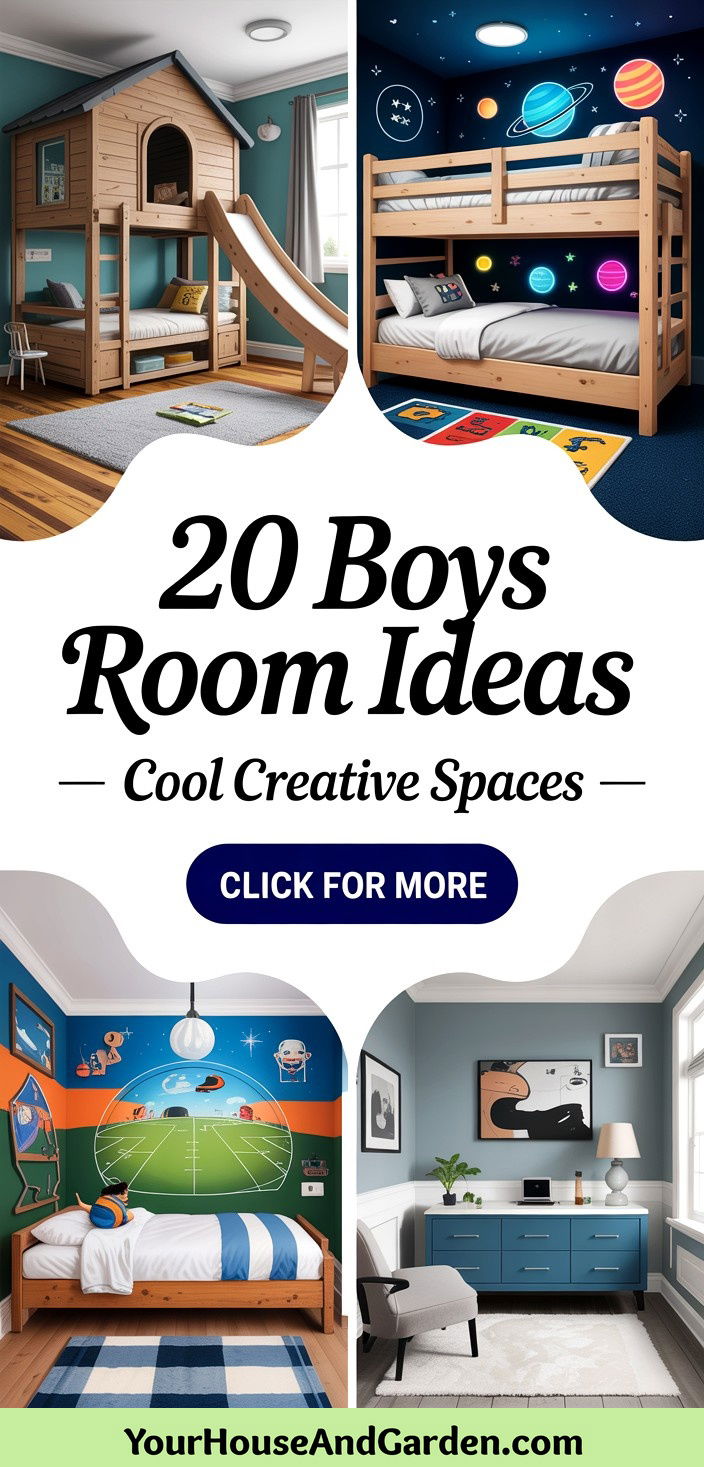 20 Boys Room Ideas Creative Fun Designs for Every Age