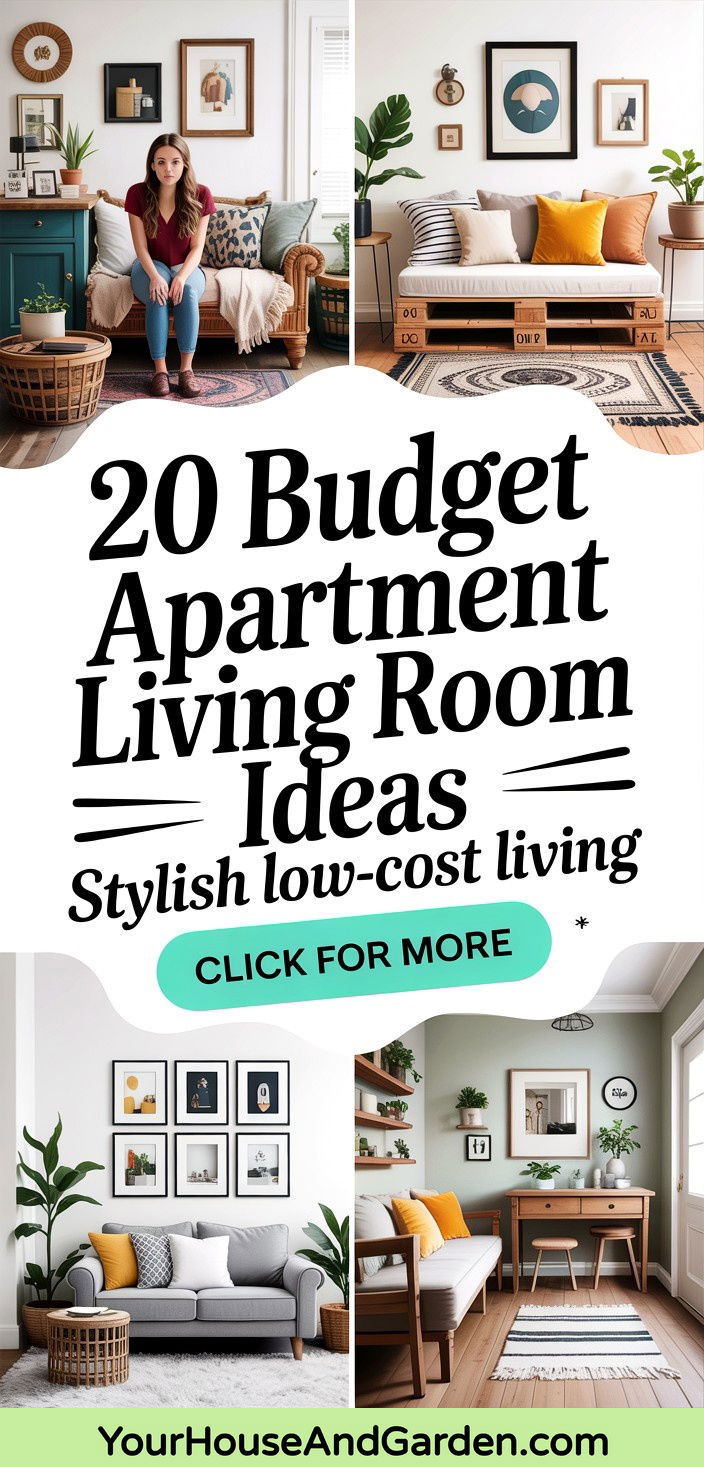20 Budget Apartment Living Room Ideas Affordable Style