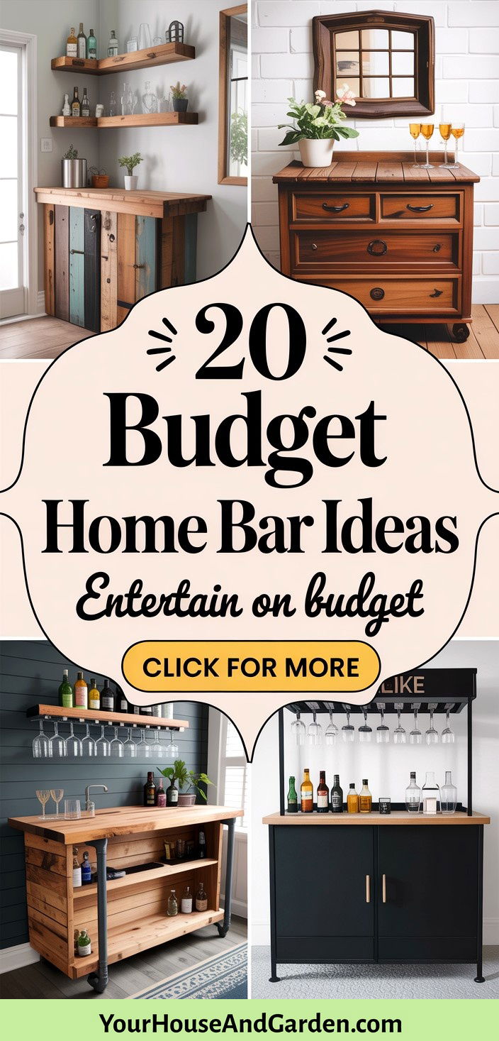 20 Budget Home Bar Ideas Entertain in Style Without Splurging