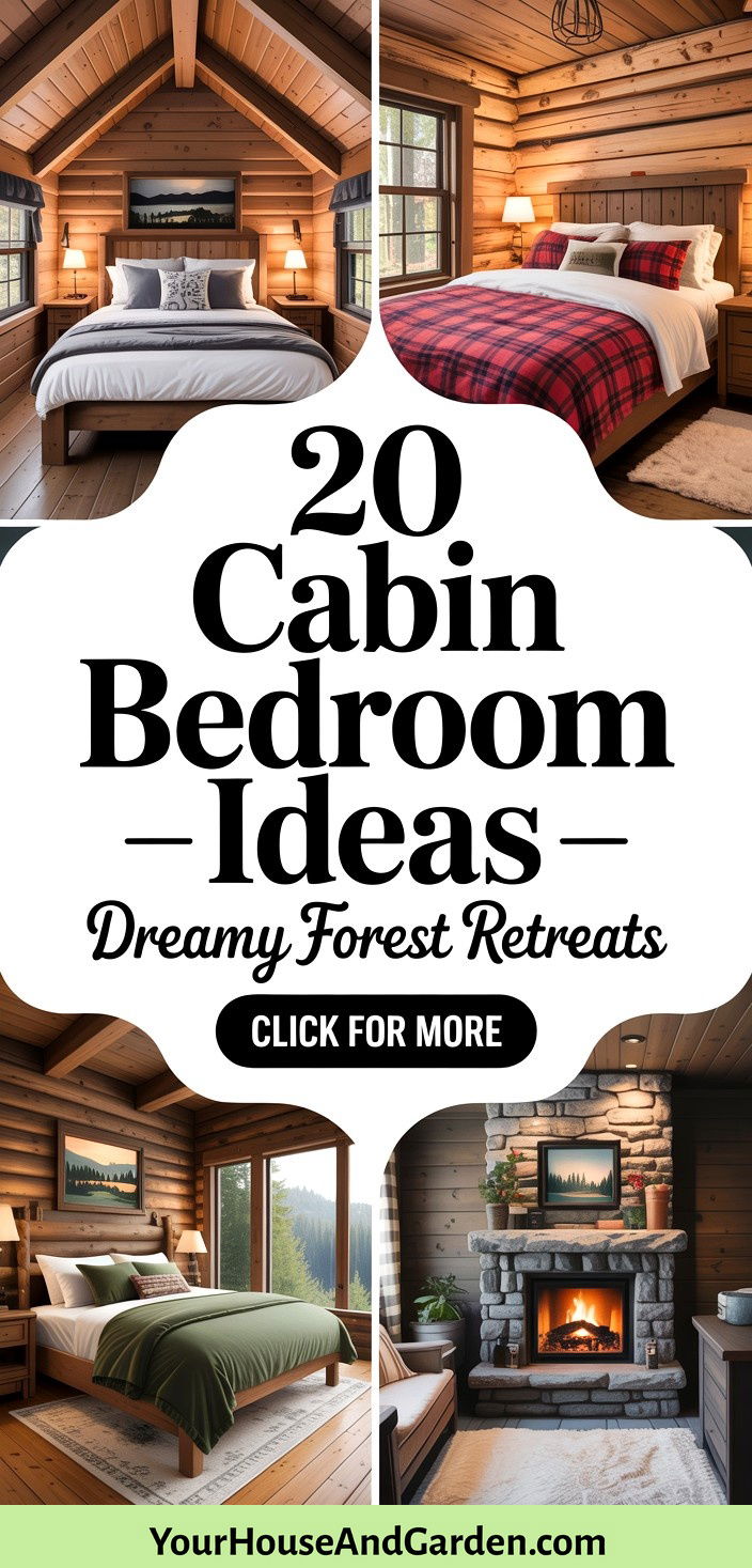 20 Cabin Bedroom Ideas Rustic Retreats and Cozy Nooks