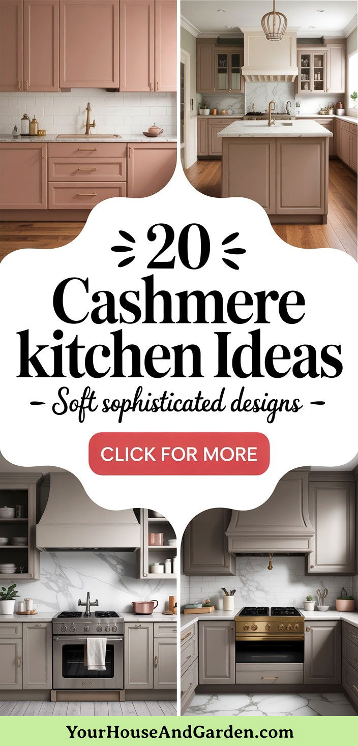 20 Cashmere Kitchen Ideas Soft and Sophisticated Designs