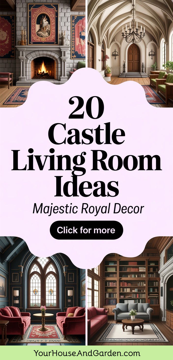 20 Castle Living Room Ideas Majestic Decor and Design Ideas
