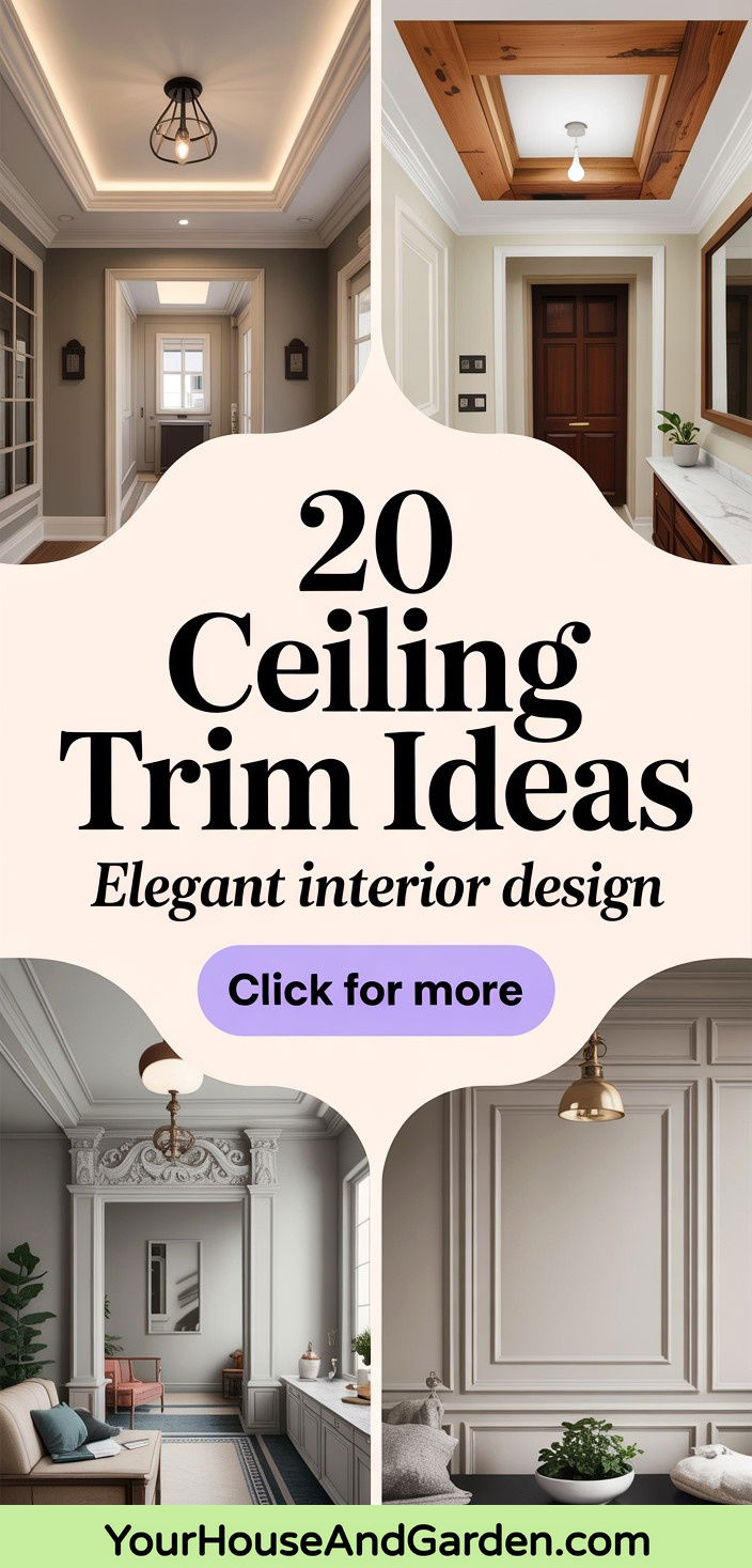 20 Ceiling Trim Ideas Elegant Interior Design Inspirations