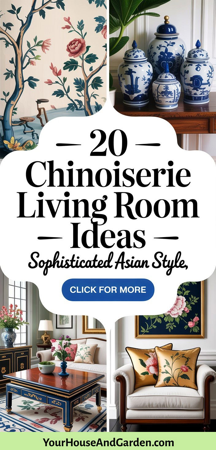 20 Chinoiserie Living Room Ideas Sophisticated Asian Decor Style