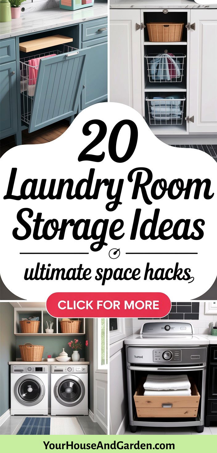 20 Clever Laundry Room Storage Ideas to Maximize Space - 20 Clever Laundry Room Storage Ideas to Maximize Space
