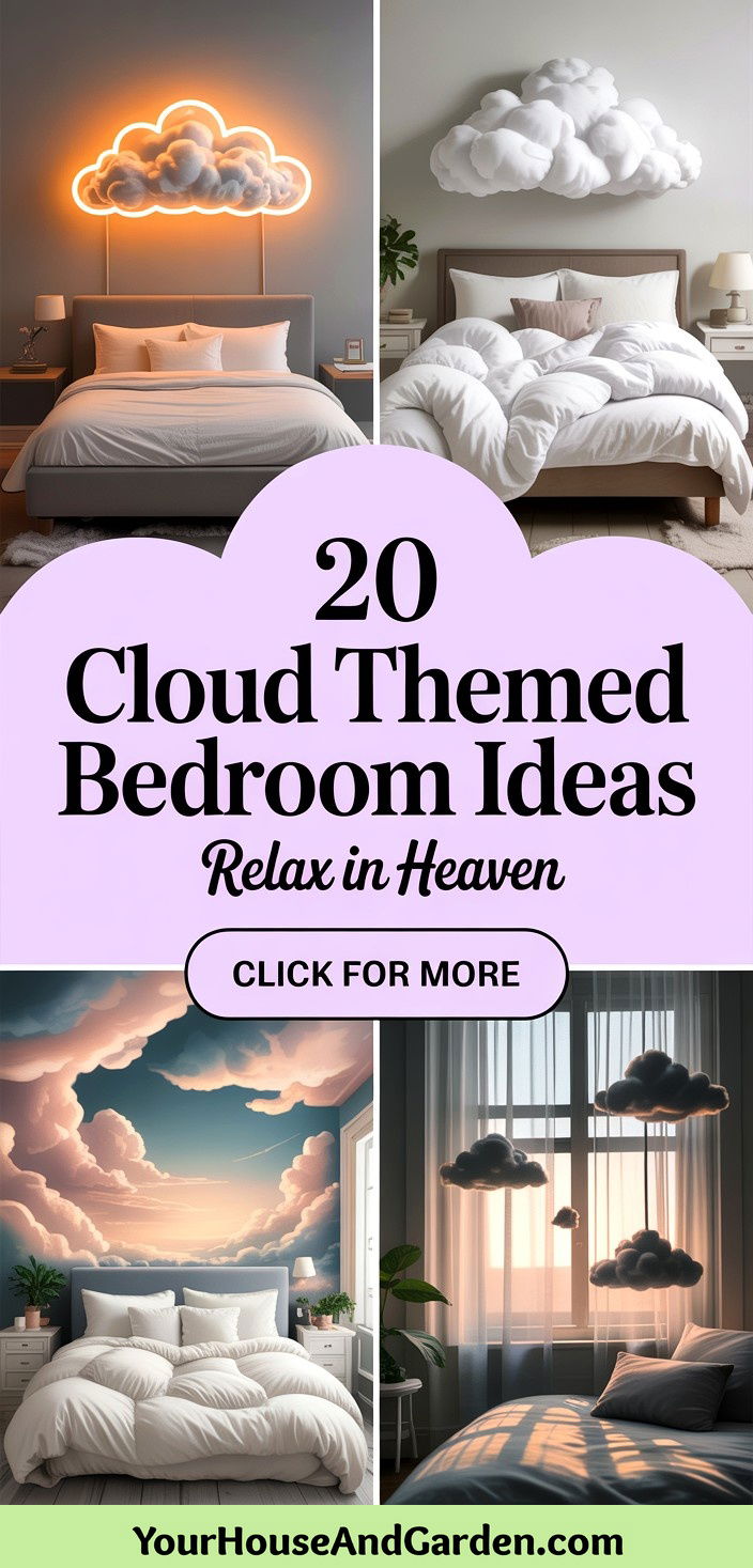 20 Cloud Themed Bedroom Ideas Dreamy Sky-Inspired Decor Ideas