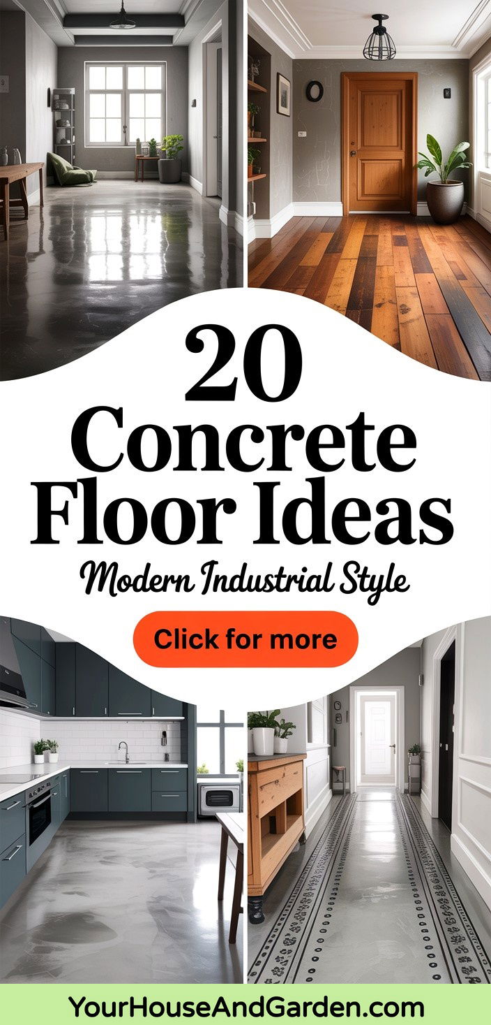 20 Concrete Floor Ideas for Modern Industrial Interiors - 20 Concrete Floor Ideas for Modern Industrial Interiors
