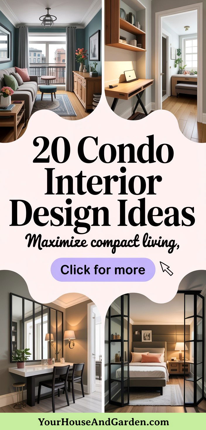 20 Condo Interior Design Ideas Maximize Compact Spaces