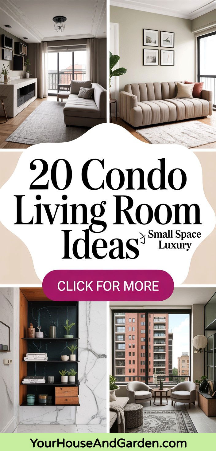 20 Condo Living Room Ideas for Small Space Luxury - 20 Condo Living Room Ideas for Small Space Luxury
