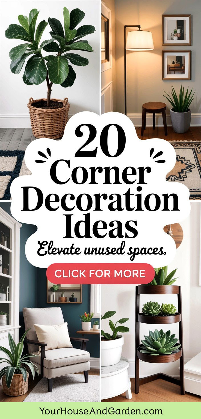 20 Corner Decoration Ideas to Elevate Unused Spaces - 20 Corner Decoration Ideas to Elevate Unused Spaces
