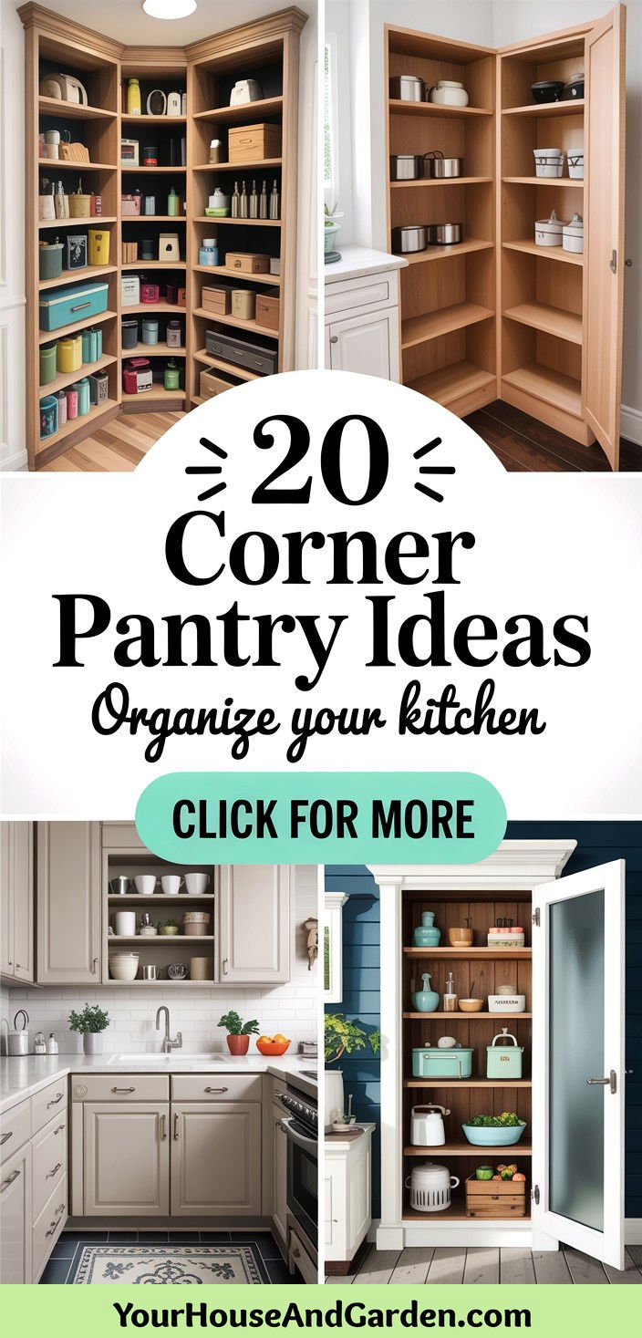 20 Corner Pantry Ideas for Efficient Kitchen Organization - 20 Corner Pantry Ideas for Efficient Kitchen Organization