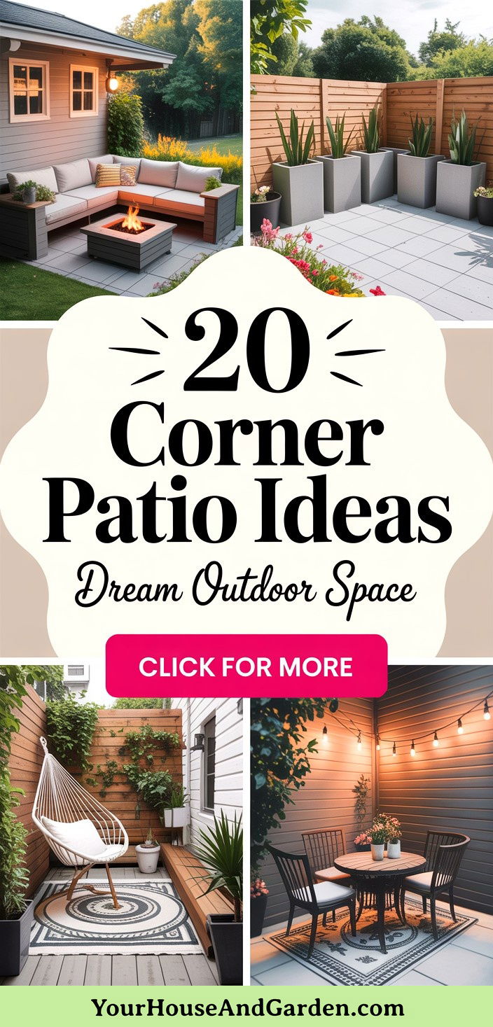 20 Corner Patio Ideas Create Your Dream Outdoor Space