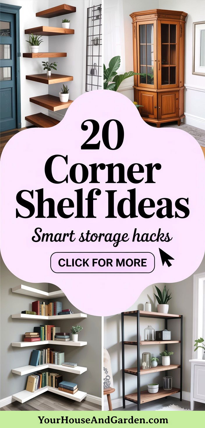 20 Corner Shelf Ideas Smart Storage Solutions for Home