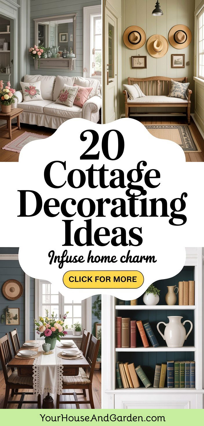20 Cottage Decorating Ideas to Infuse Charm into Your Home - 20 Cottage Decorating Ideas to Infuse Charm into Your Home
