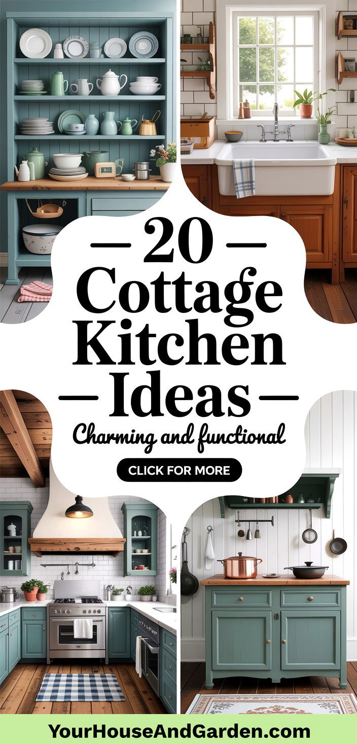 20 Cottage Kitchen Ideas to Create a Charming and Functional Hub - 20 Cottage Kitchen Ideas to Create a Charming and Functional Hub