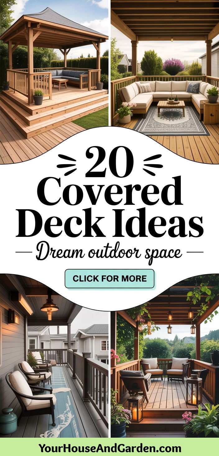 20 Covered Deck Ideas Create Your Dream Outdoor Space