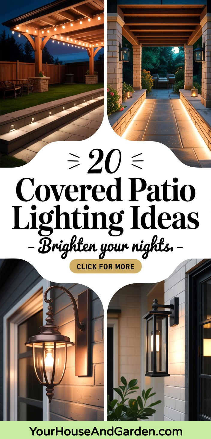 20 Covered Patio Lighting Ideas Ambiance and Style