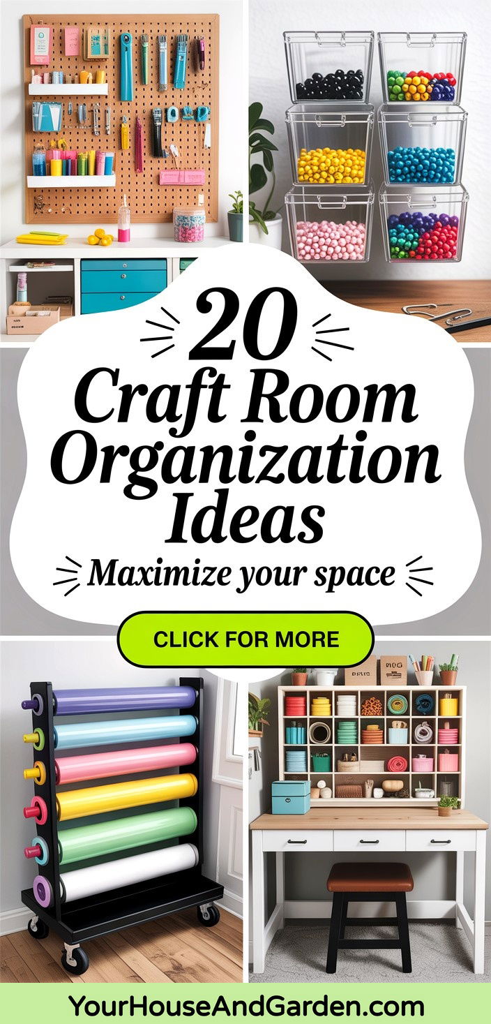 20 Craft Room Organization Ideas to Maximize Your Space - 20 Craft Room Organization Ideas to Maximize Your Space