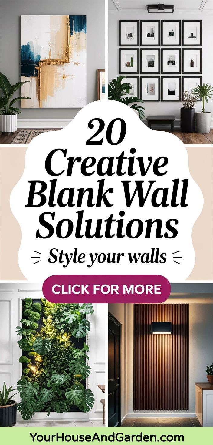 20 Creative Blank Wall Solutions to Transform Empty Spaces - 20 Creative Blank Wall Solutions to Transform Empty Spaces