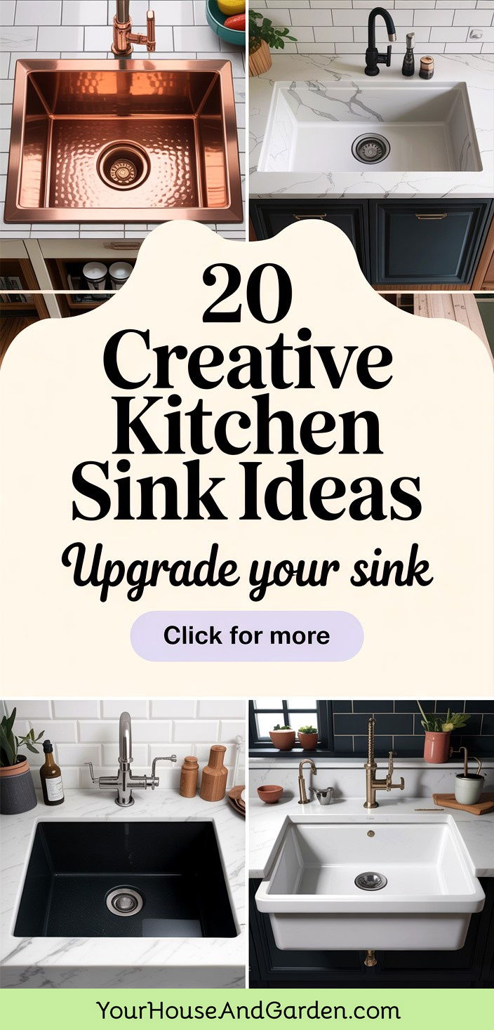 20 Creative Kitchen Sink Ideas for Modern Home Spaces - 20 Creative Kitchen Sink Ideas for Modern Home Spaces