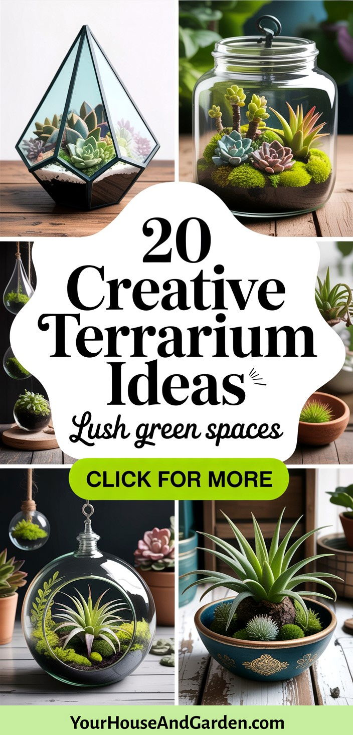 20 Creative Terrarium Ideas for Indoor Greenery Lovers - 20 Creative Terrarium Ideas for Indoor Greenery Lovers