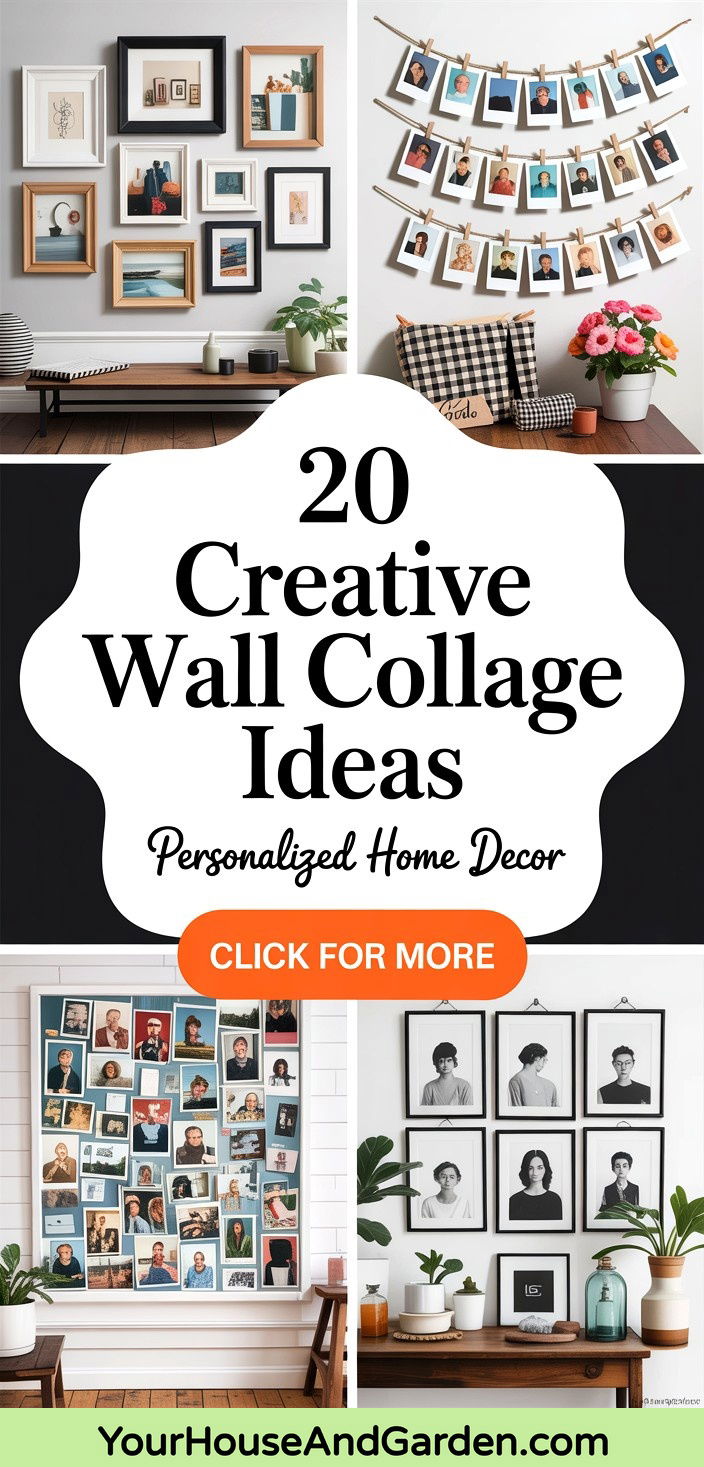 20 Creative Wall Collage Ideas for Personalized Decor - 20 Creative Wall Collage Ideas for Personalized Decor