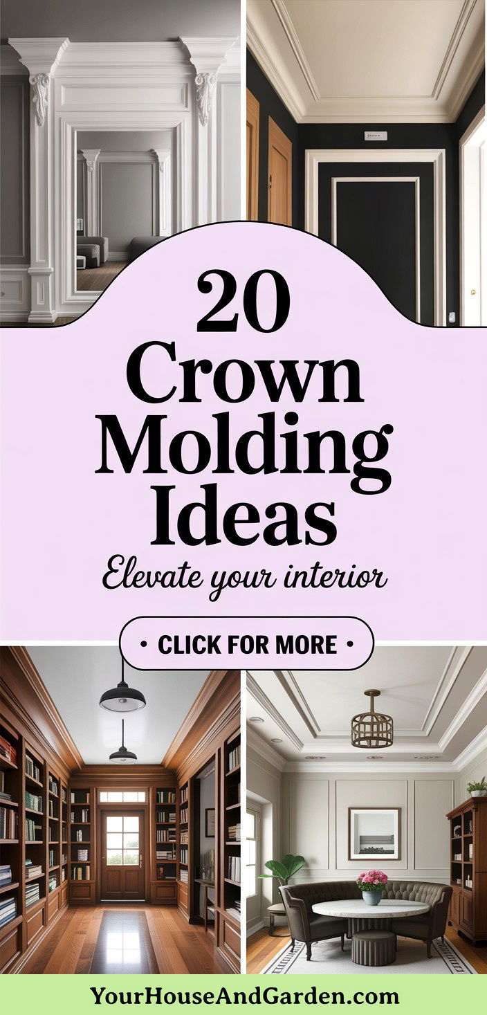 20 Crown Molding Ideas to Elevate Home Interiors - 20 Crown Molding Ideas to Elevate Home Interiors