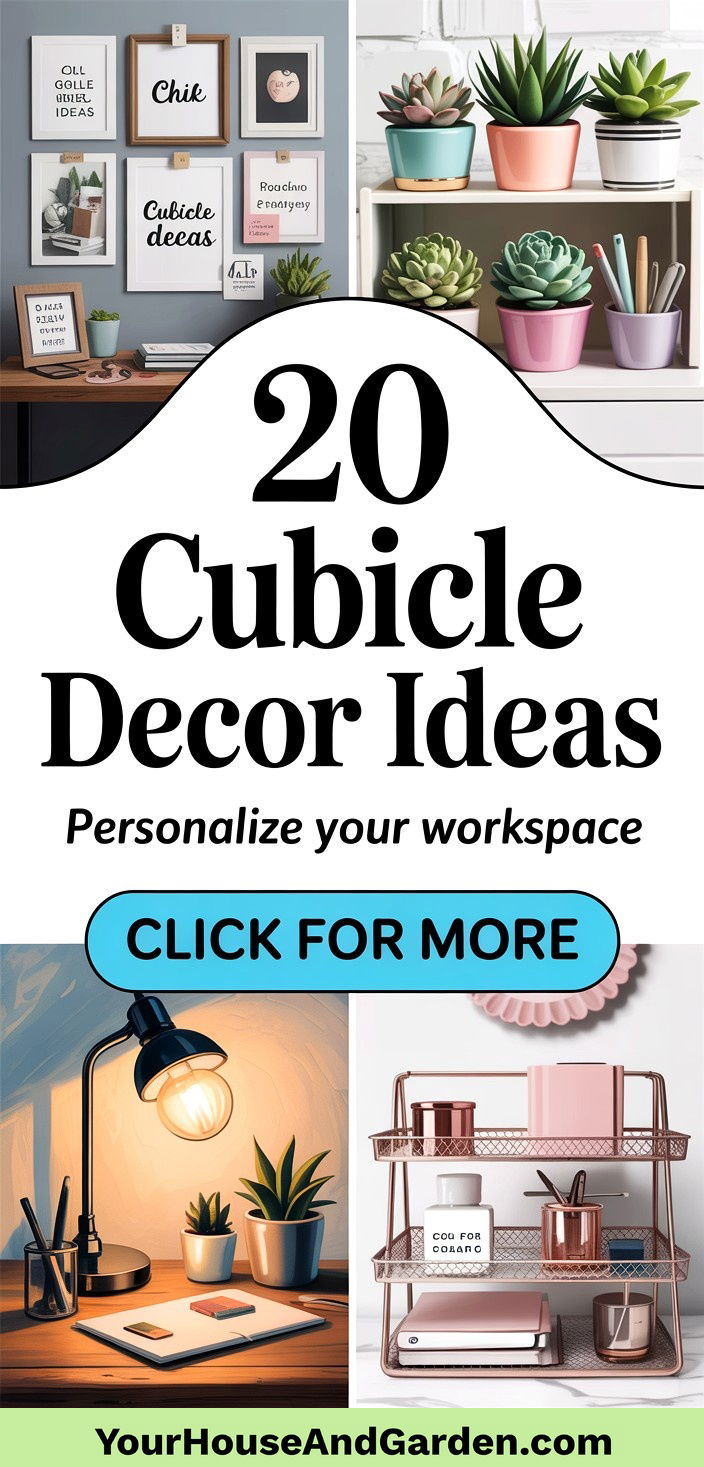 20 Cubicle Decor Ideas to Personalize Your Workspace - 20 Cubicle Decor Ideas to Personalize Your Workspace