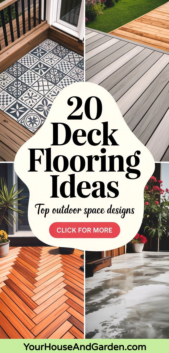 20 Deck Flooring Ideas Top Designs for Your Outdoor Space