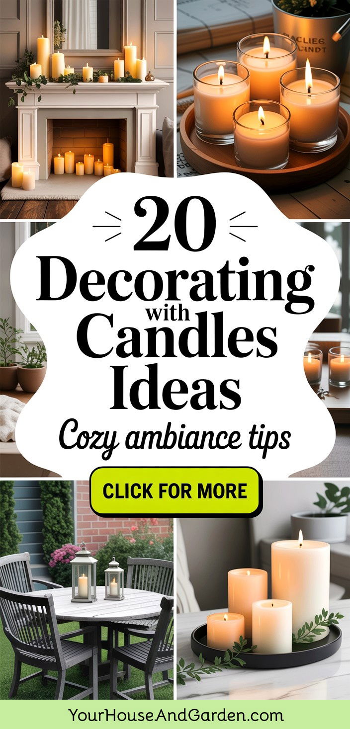 20 Decorating With Candles Cozy Ambiance and Style Tips