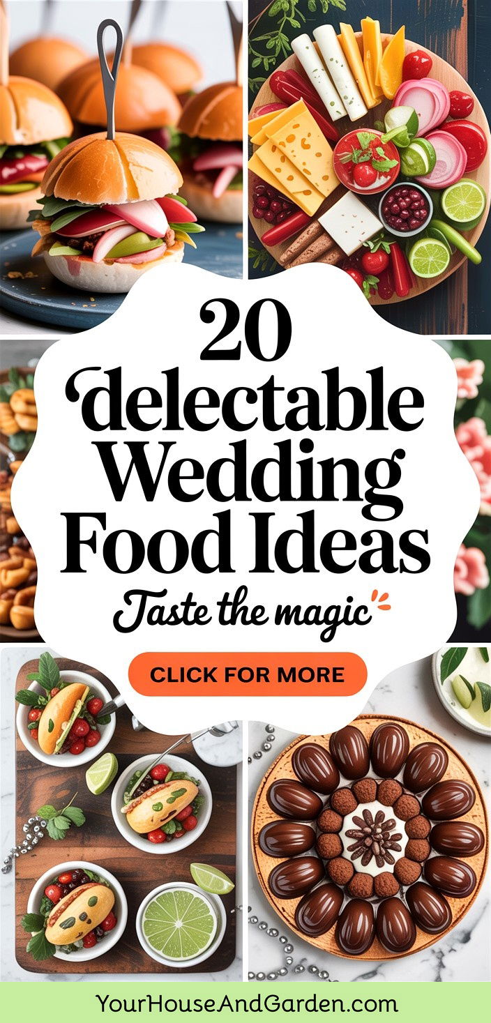 20 Delectable Wedding Food Ideas for a Memorable Reception - 20 Delectable Wedding Food Ideas for a Memorable Reception