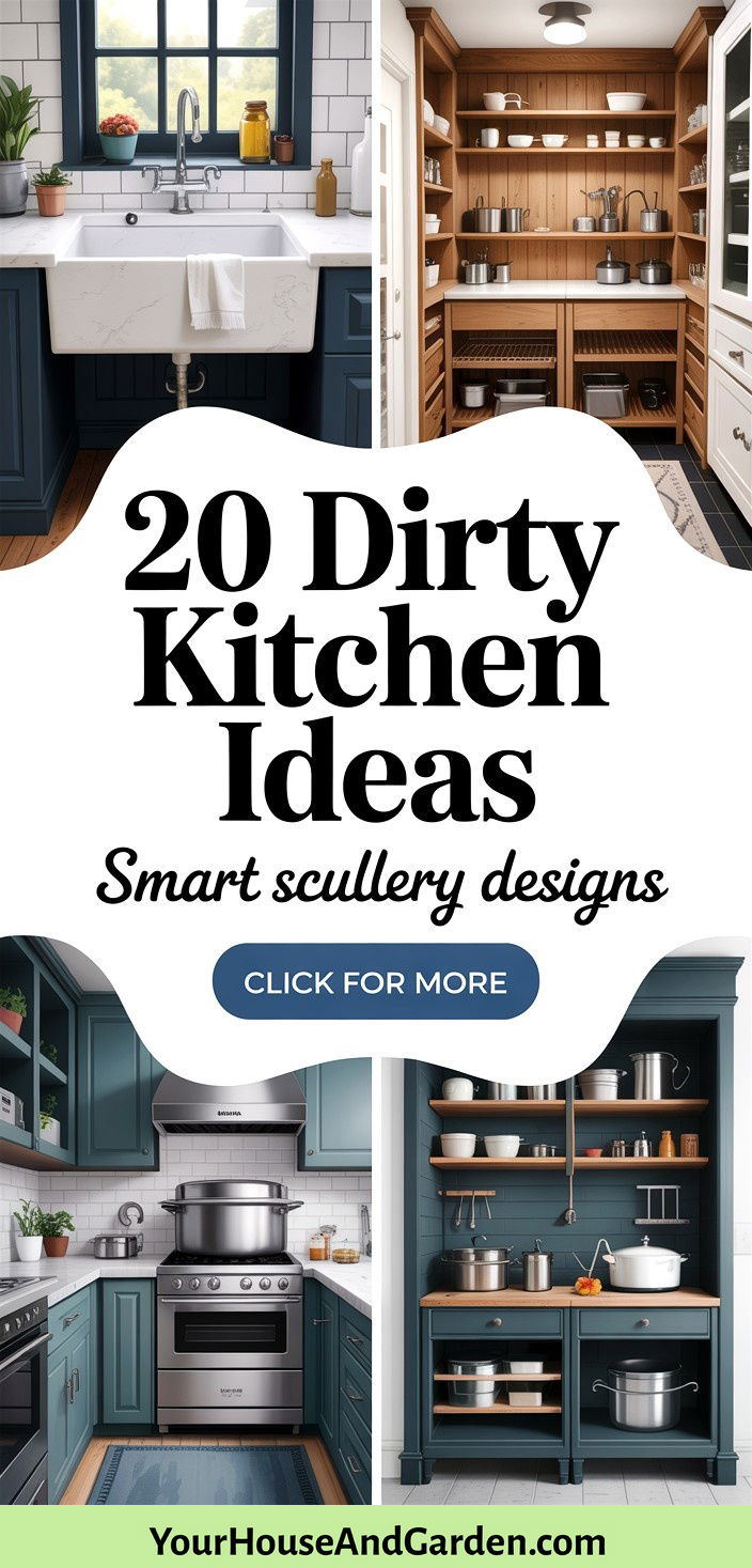 20 Dirty Kitchen Ideas Smart Designs for Functional Cooking Spaces