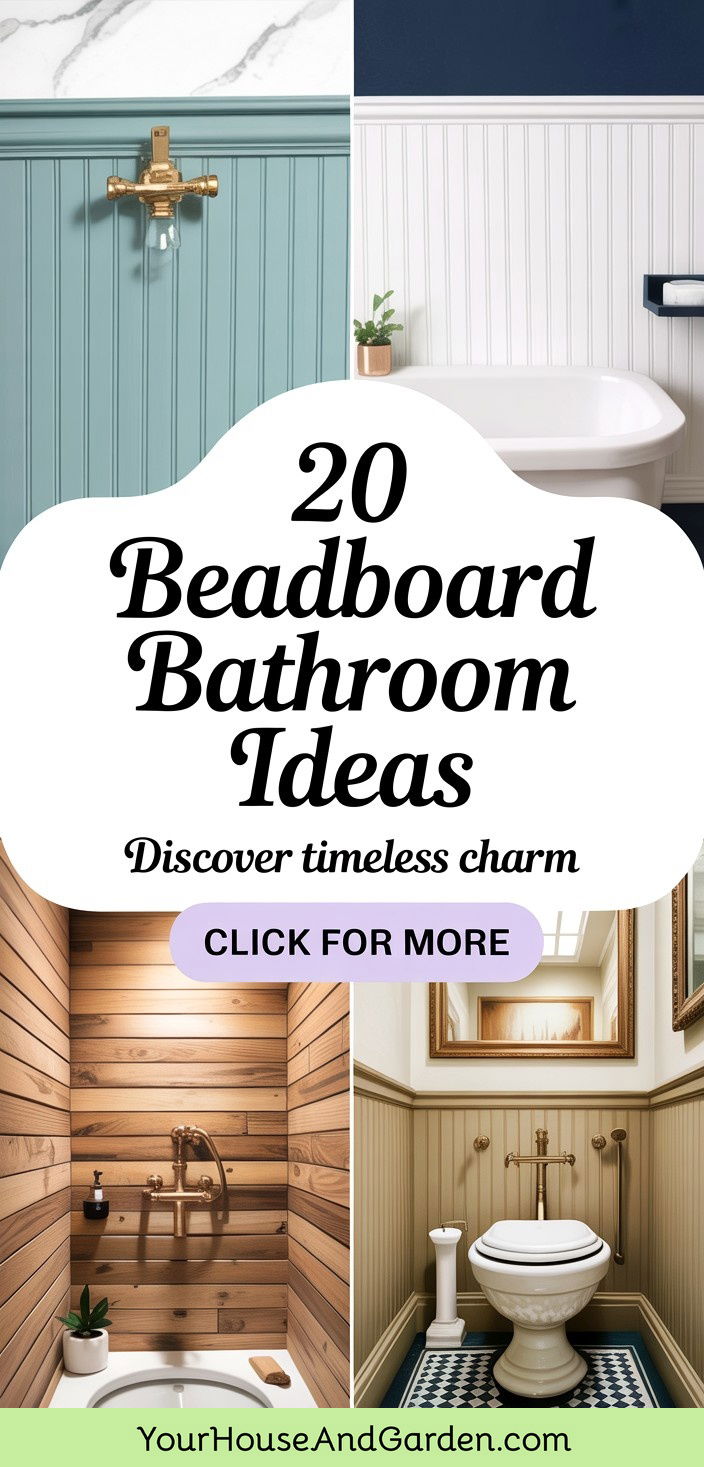 Discover 20 Beadboard Bathroom Ideas for Timeless Charm - Discover 20 Beadboard Bathroom Ideas for Timeless Charm