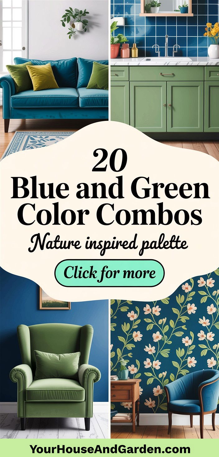 Discover 20 Blue and Green Color Combos for Decorating Your Home - Discover 20 Blue and Green Color Combos for Decorating Your Home