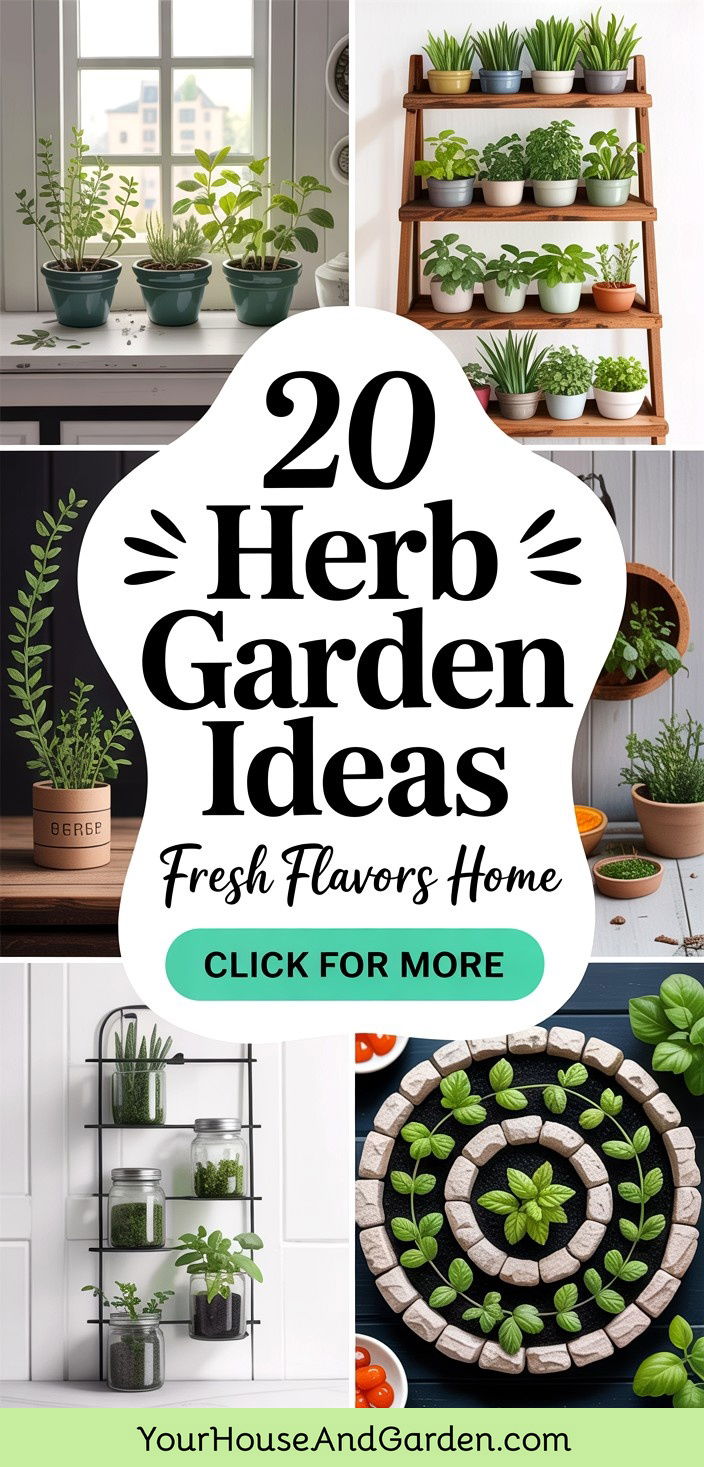 Discover 20 Herb Garden Ideas for Fresh Flavors at Home - Discover 20 Herb Garden Ideas for Fresh Flavors at Home