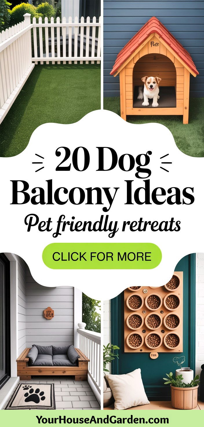 20 Dog Balcony Ideas Creating a Pet-Friendly Outdoor Retreat
