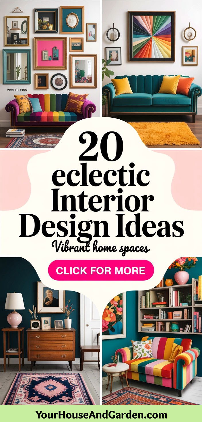 20 Eclectic Interior Design Ideas for Vibrant Home Spaces - 20 Eclectic Interior Design Ideas for Vibrant Home Spaces
