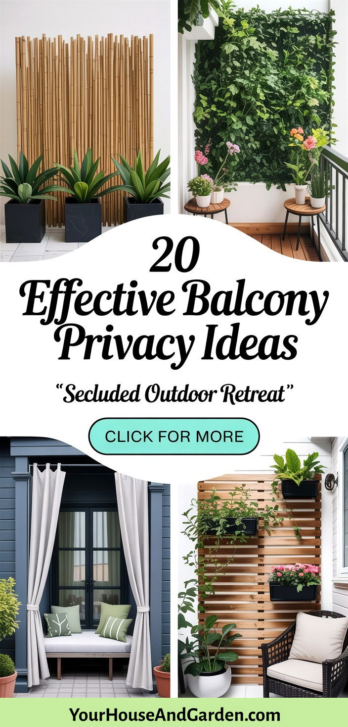 20 Effective Balcony Privacy Ideas for Your Secluded Retreat - 20 Effective Balcony Privacy Ideas for Your Secluded Retreat