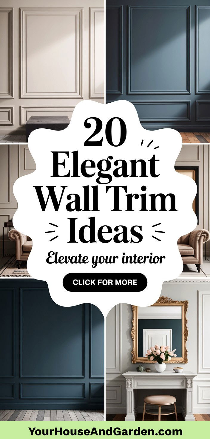 20 Elegant Wall Trim Ideas to Enhance Room Architecture - 20 Elegant Wall Trim Ideas to Enhance Room Architecture